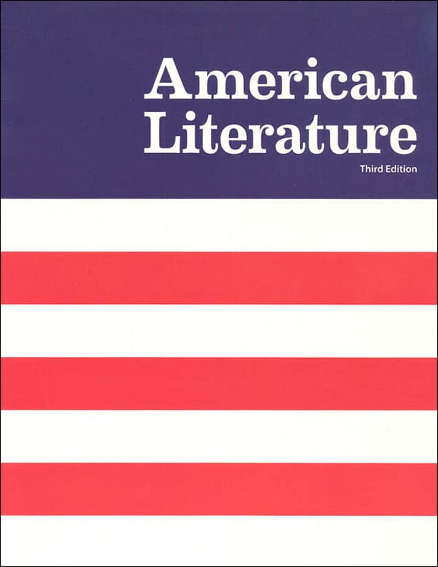 BJU American Literature Student Edition 3rd Edition