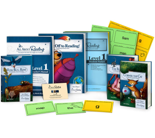 ALL ABOUT READING LEVEL 1 MATERIALS (COLOR ED.)