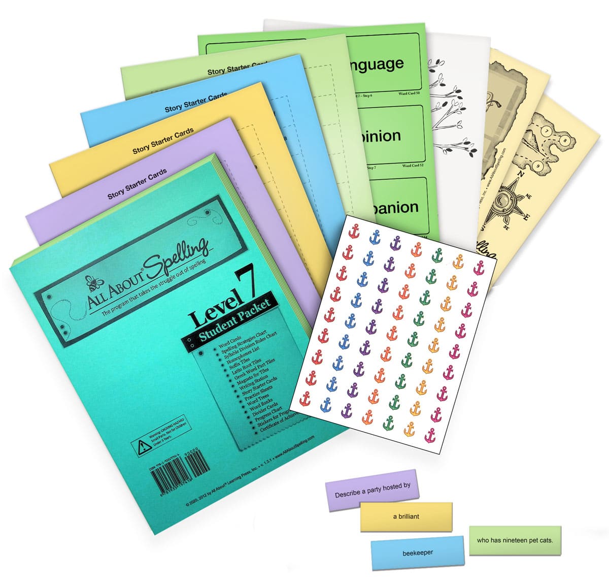 ALL ABOUT SPELLING LEVEL 7 STUDENT PACKET