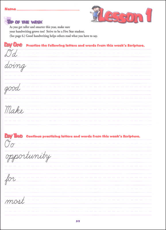 A REASON FOR HANDWRITING CURSIVE C WORKTEXT