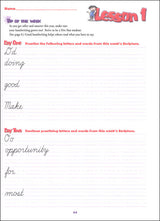 A REASON FOR HANDWRITING CURSIVE C WORKTEXT