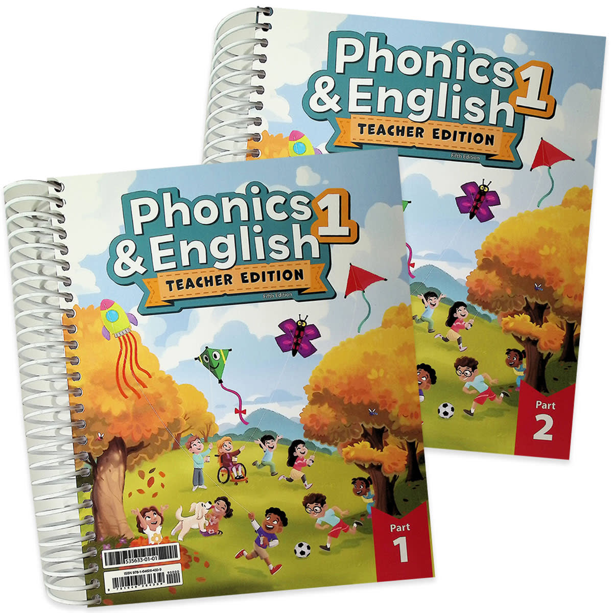 BJU Phonics and English 1 Teacher Edition- 2 parts