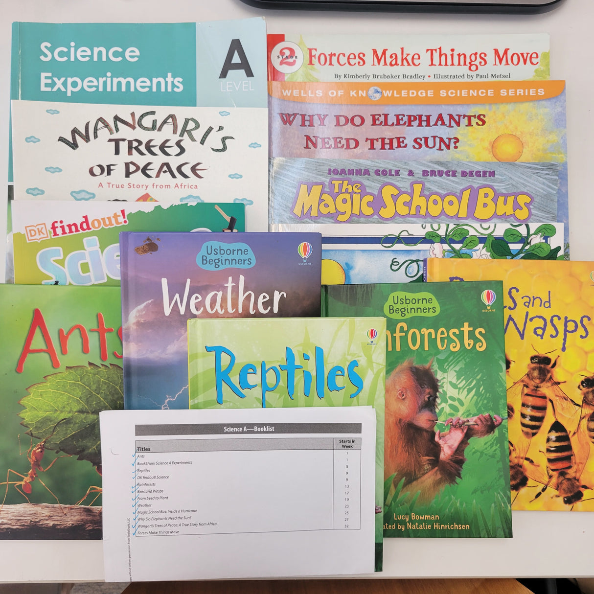Bookshark Science A Literature Books Only (Set of 12)
