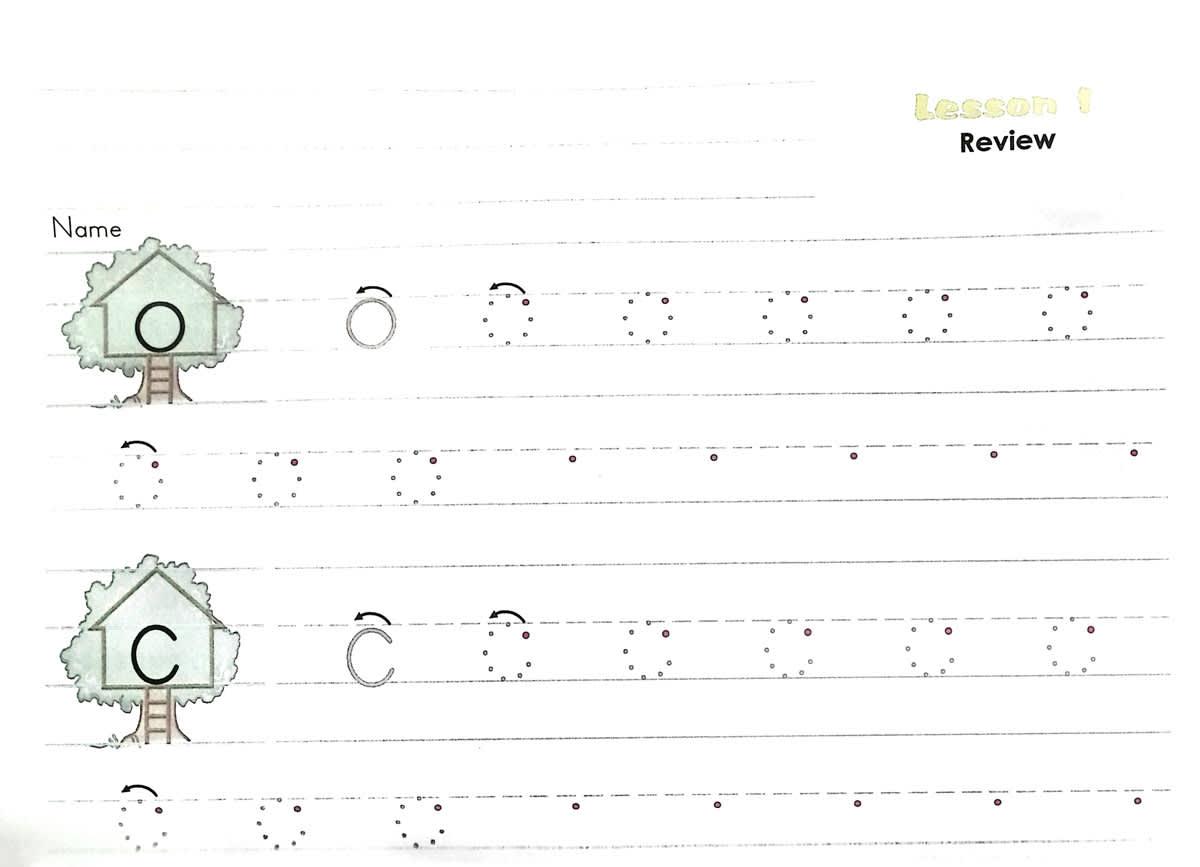 A REASON FOR HANDWRITING KINDERGARTEN BEGINNING MANUSCRIPT WORKTEXT