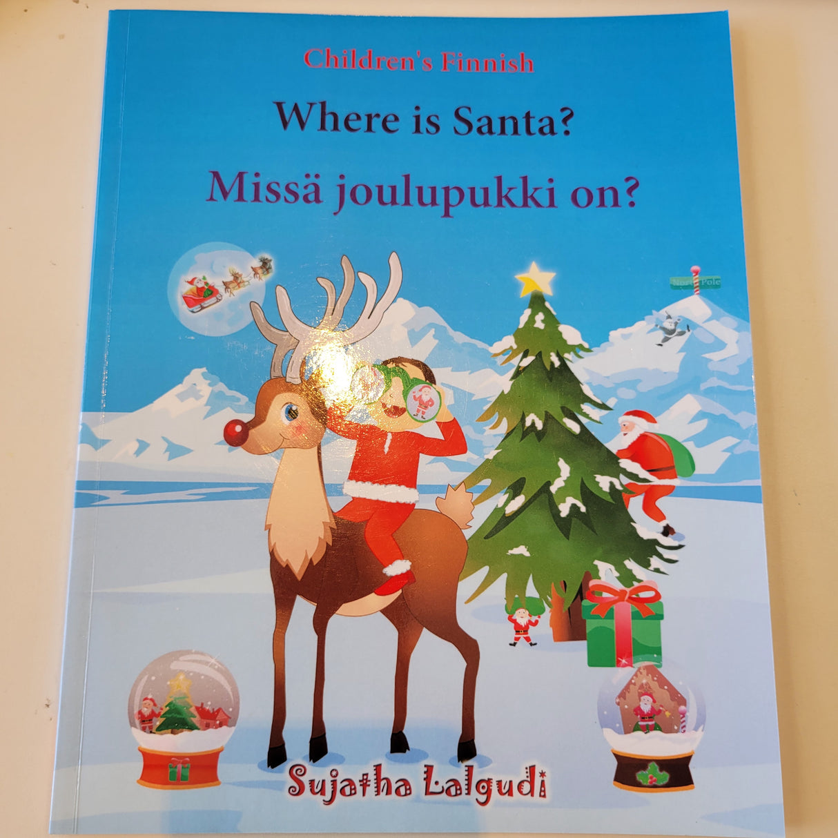 Where is Santa? Missa joulupukki on? Children's Finnish