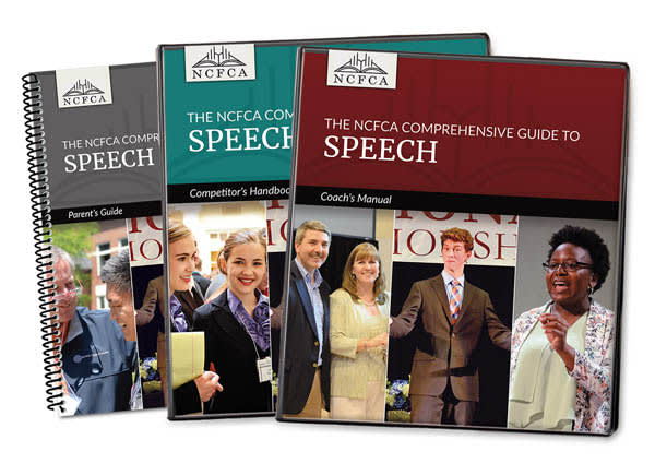 NCFCA Comprehensive Guide to Speech: Complete Boxed Set of 3