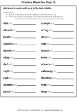 ALL ABOUT SPELLING LEVEL 7 MATERIALS