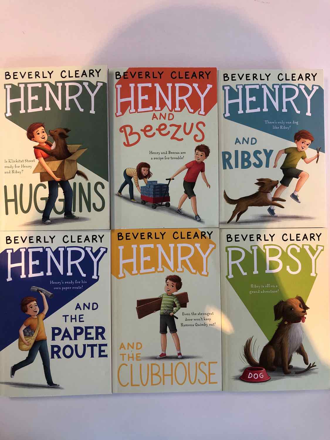 Beverly Cleary Henry Collection 6 Book Set