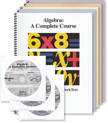 Video Text Algebra Module A no box (Set of 8)