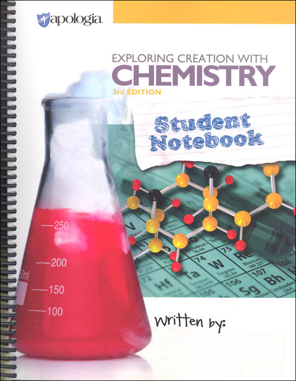CHEMISTRY STUDENT NOTEBOOK 3ED