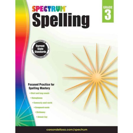 Spectrum Spectrum Spelling  Grade 3