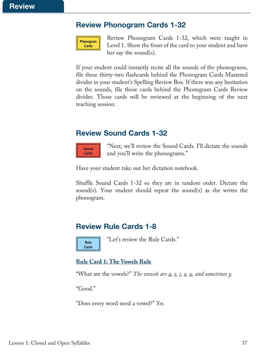 ALL ABOUT SPELLING LEVEL 2 MATERIALS