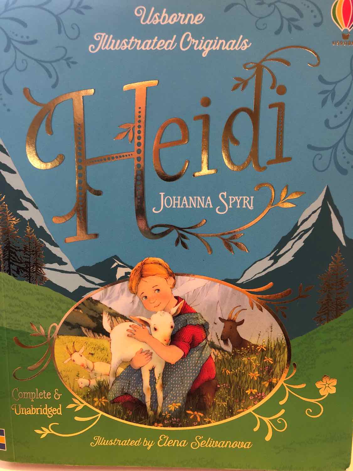 Heidi (Illustrated Originals) Johanna Spyri  [Softcover]