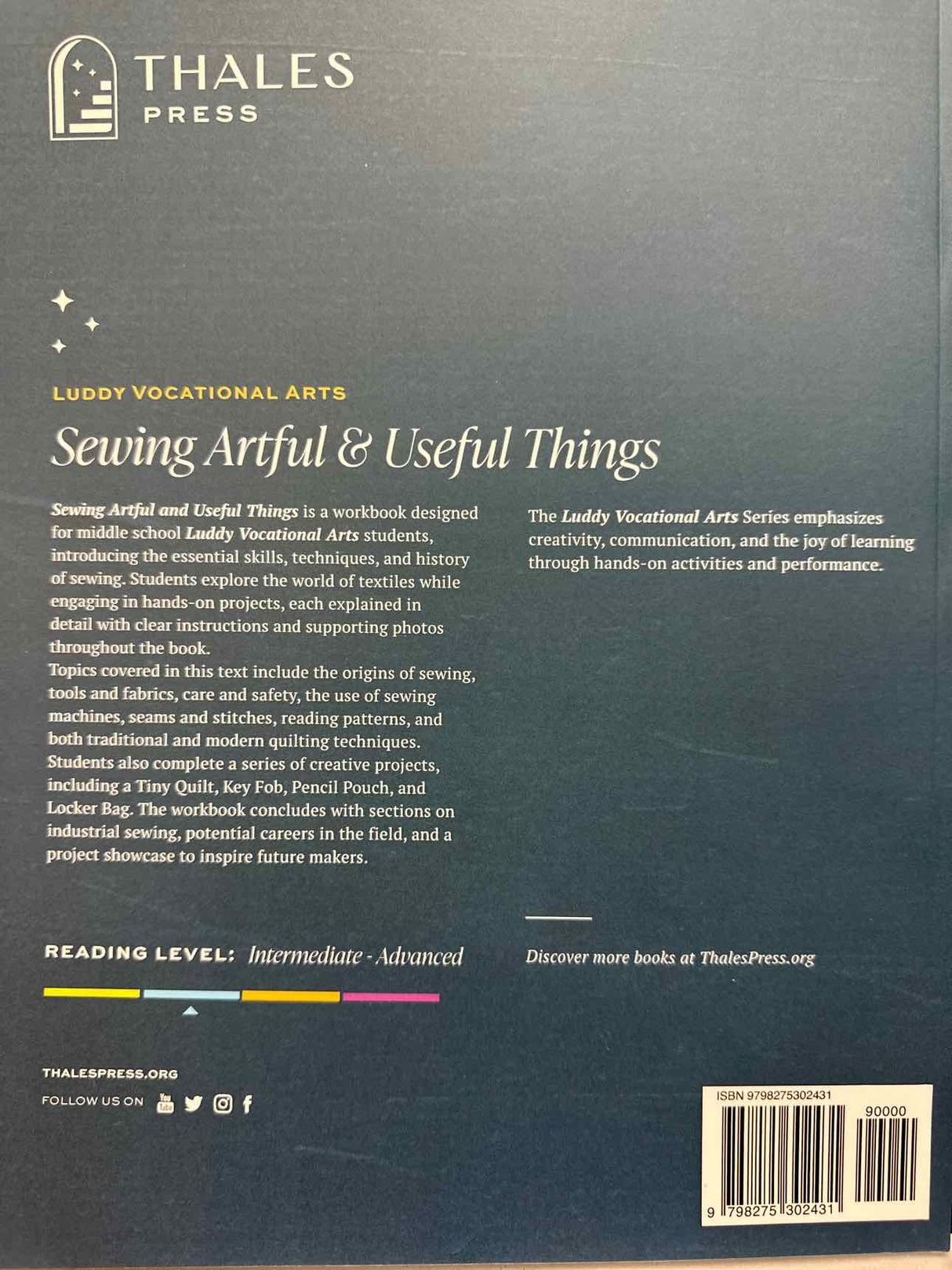 Sewing Artful & Useful Things (Luddy Vocational Arts)