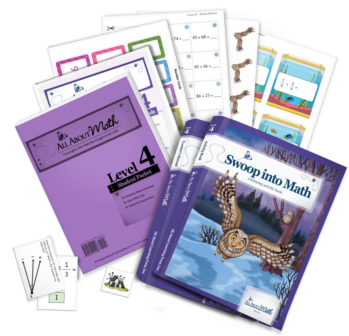 ALL ABOUT MATH LEVEL 4 MATERIALS