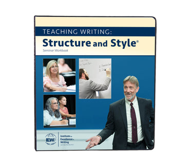 TEACHING WRITING STRUCTURE AND STYLE 3RD ED SEMINAR WORKBOOK