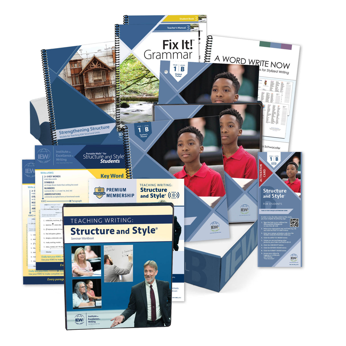 STRUCTURE AND STYLE FOR STUDENTS: YEAR 1 LEVEL B PREMIER (FOREVER STREAMING)