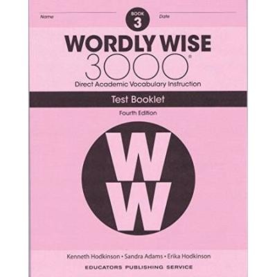 Wordly Wise 3000 Book 3 Tests (4Th Edition)