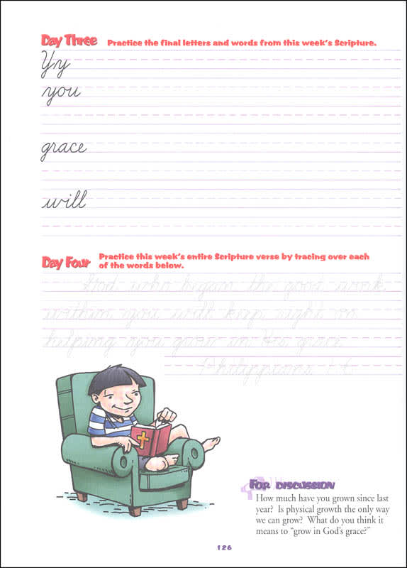 A REASON FOR HANDWRITING TRANSITION WORKTEXT