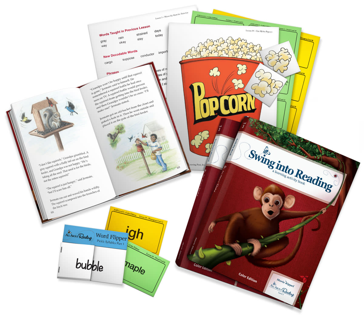 ALL ABOUT READING LEVEL 3 MATERIALS (COLOR ED.)