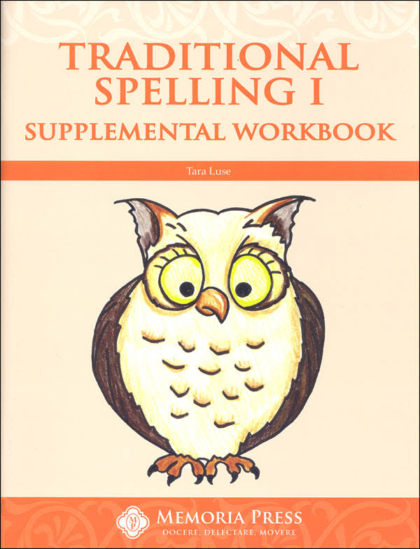 Traditional Spelling 1 Supplemental Workbook