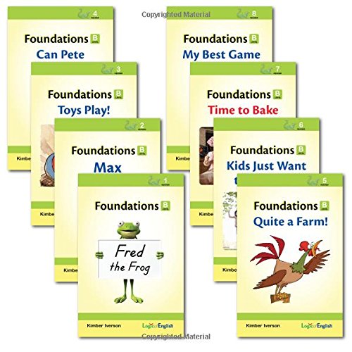 Logic of English Foundations B Readers- set of 8