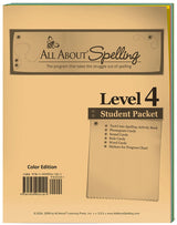 ALL ABOUT SPELLING LEVEL 4 STUDENT PACKET