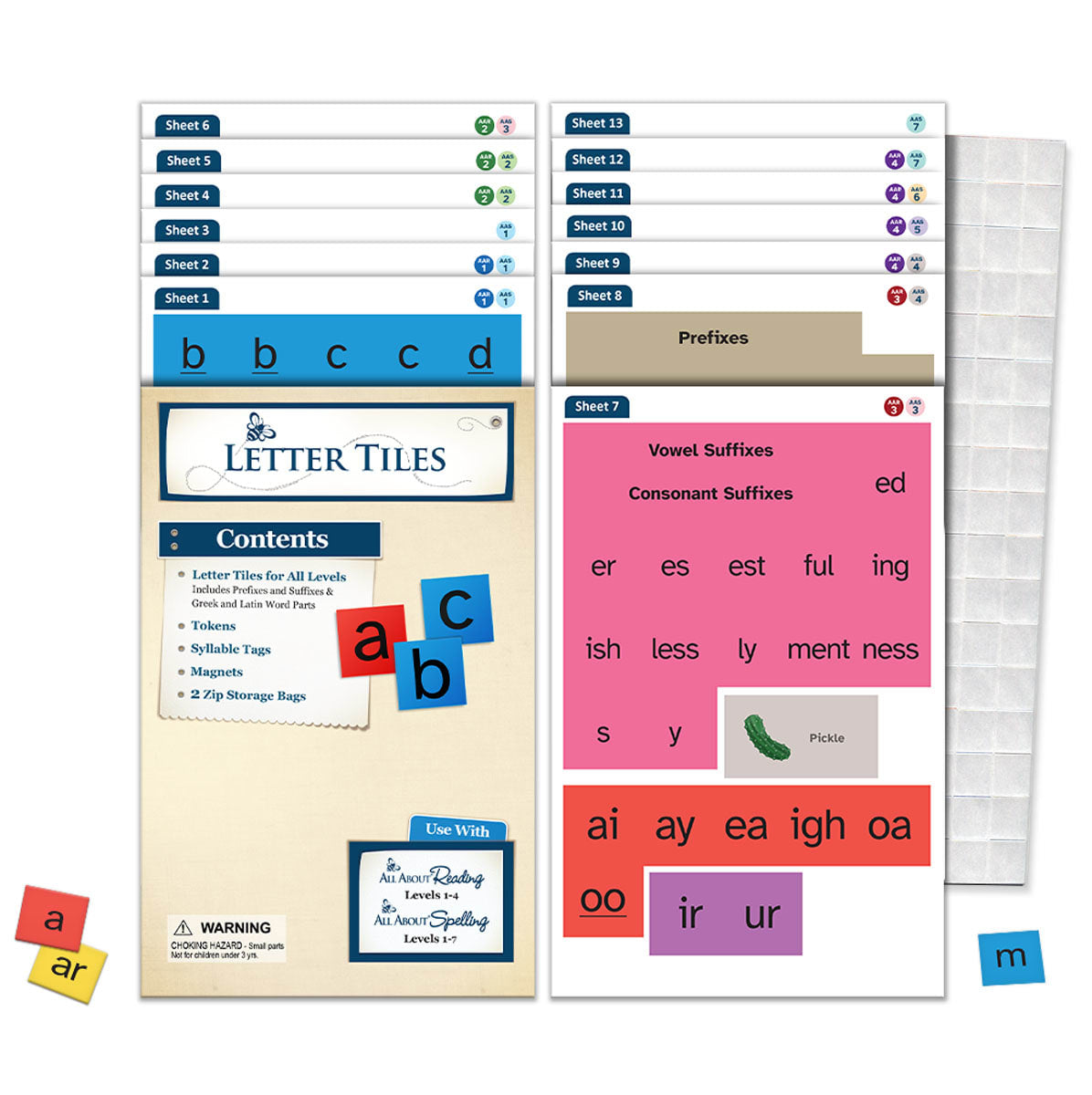 LETTER TILES (SPELLING AND READING)