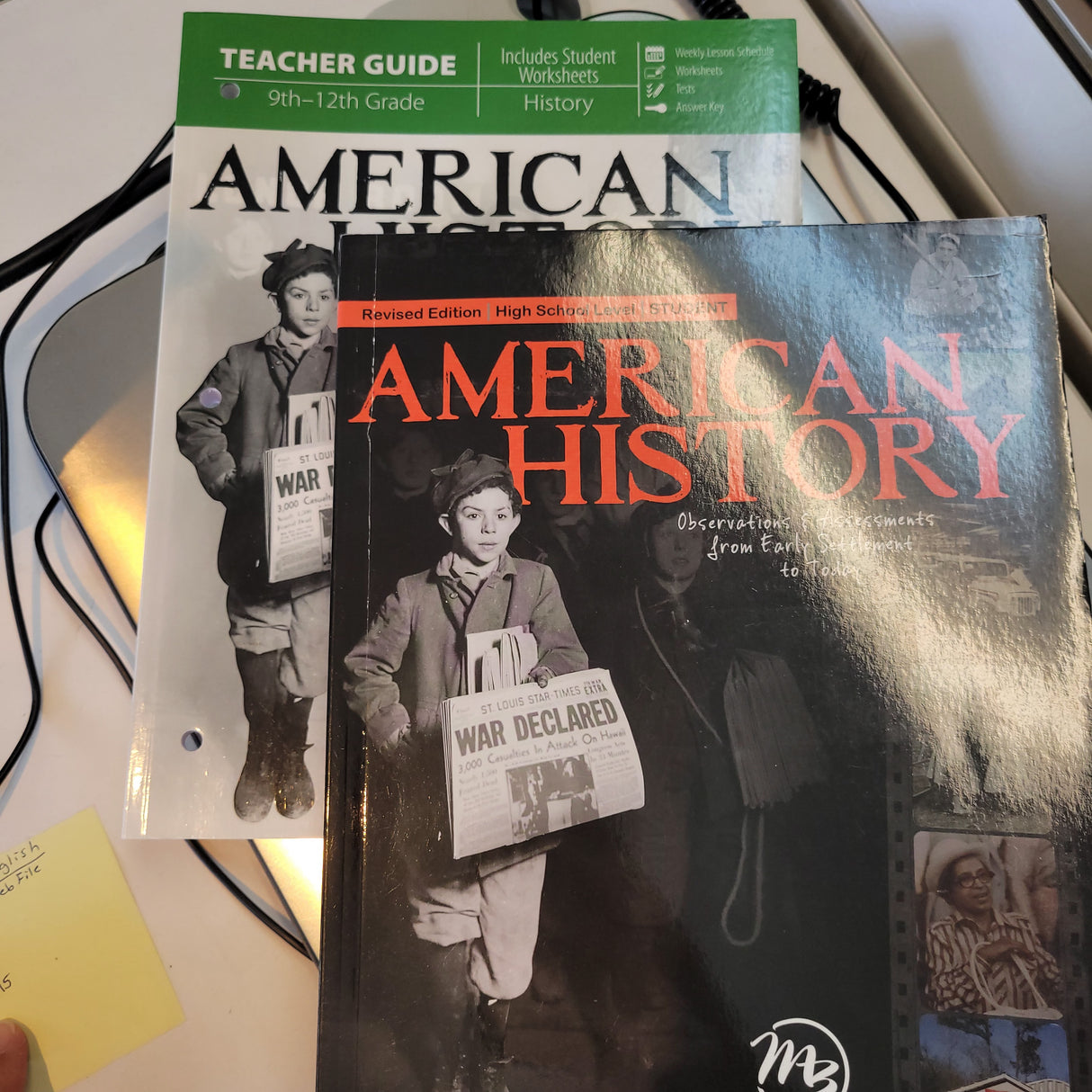 American History Observations & Assessments... (Set of 2)