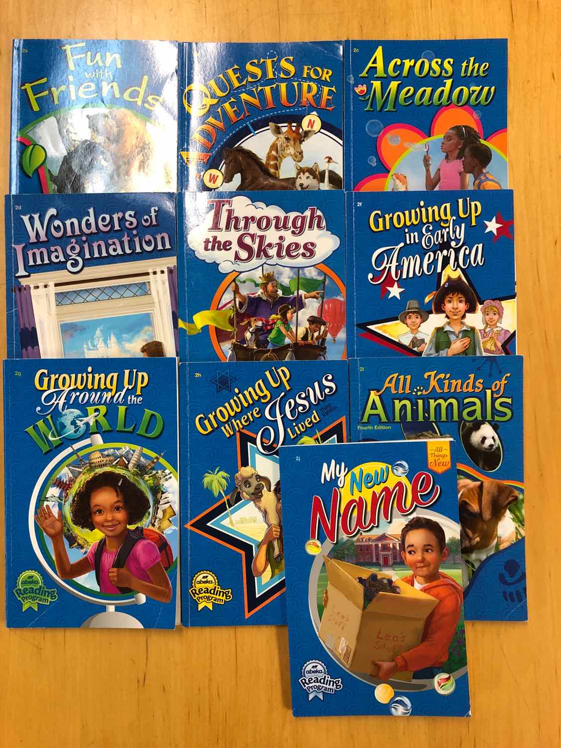 Abeka 2nd Grade Reading Comprehension (Set of 10)