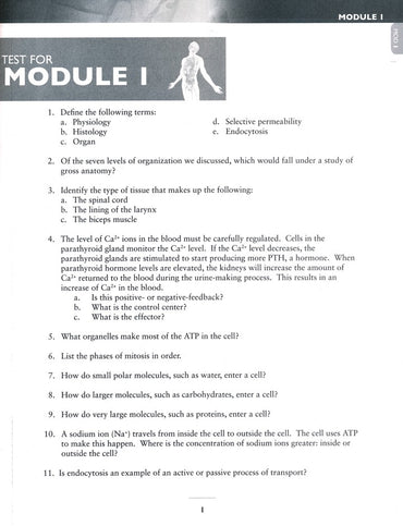 ADVANCED BIOLOGY TEST PAGES 2ED